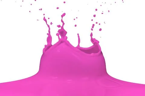Splashing paint Stock Photos