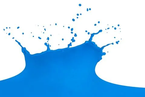 Splashing paint Stock Photos