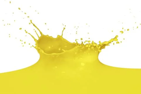 Splashing paint Stock Photos