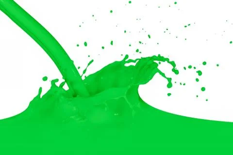Splashing paint Stock Photos