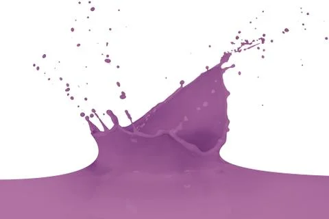 Splashing paint Stock Photos