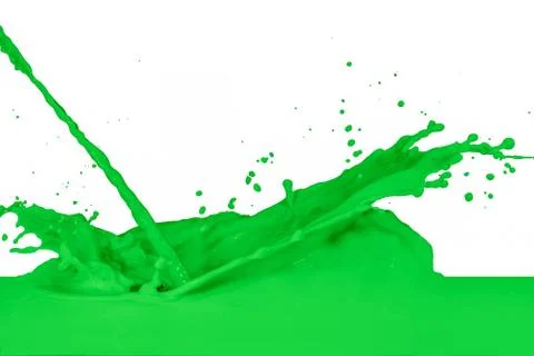 Splashing paint Stock Photos