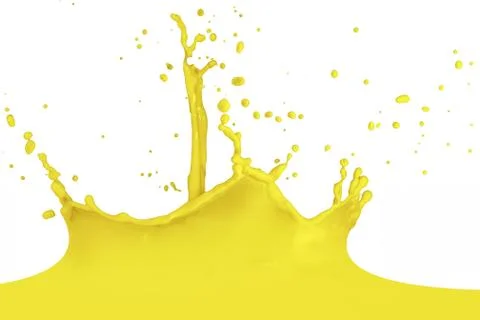 Splashing paint Stock Photos