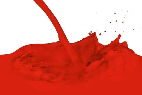 Splashing paint Stock Photos