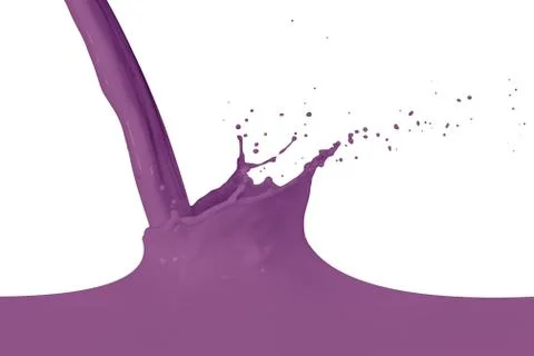 Splashing paint Stock Photos