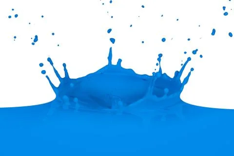 Splashing paint Stock Photos