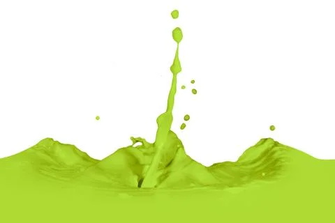 Splashing paint Stock Photos