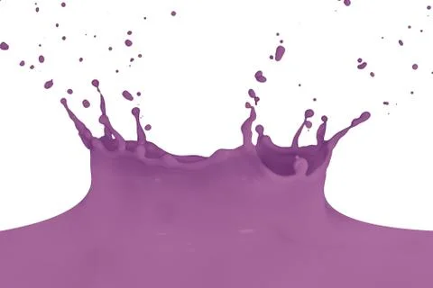 Splashing paint Stock Photos
