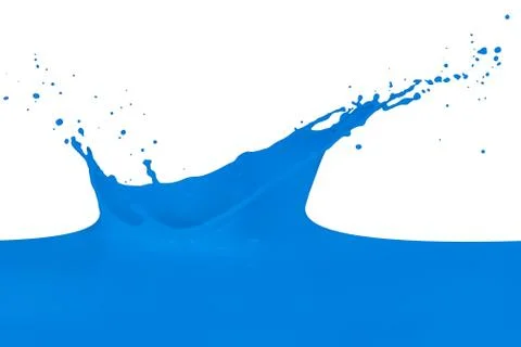 Splashing paint Stock Photos