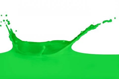 Splashing paint Stock Photos