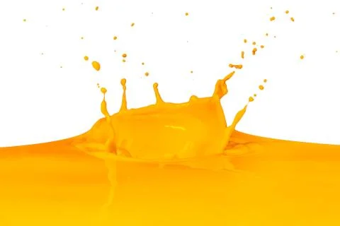 Splashing paint Stock Photos