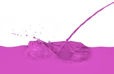 Splashing paint Stock Photos