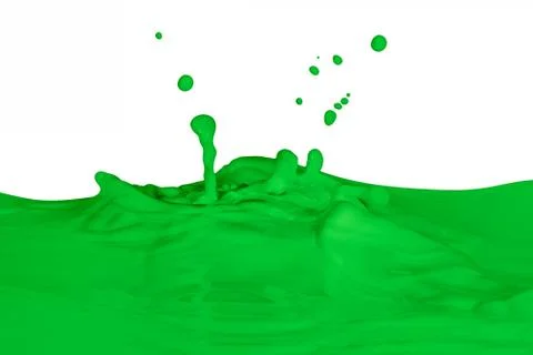 Splashing paint Stock Photos