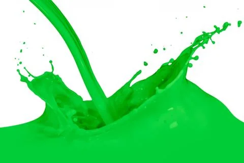 Splashing paint Stock Photos
