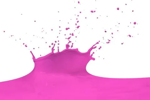 Splashing paint Stock Photos