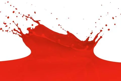 Splashing paint Stock Photos