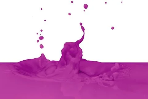 Splashing paint Stock Photos