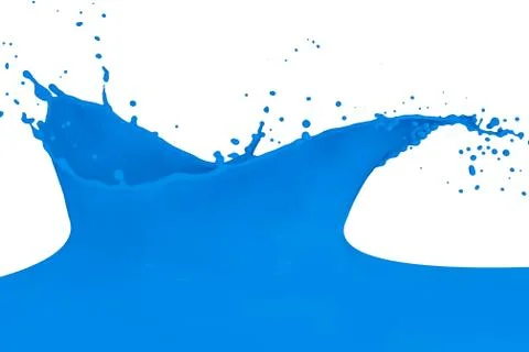 Splashing paint Stock Photos