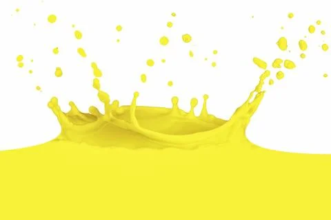 Splashing paint Stock Photos