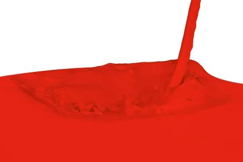 Splashing paint Stock Photos