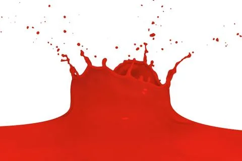 Splashing paint Stock Photos