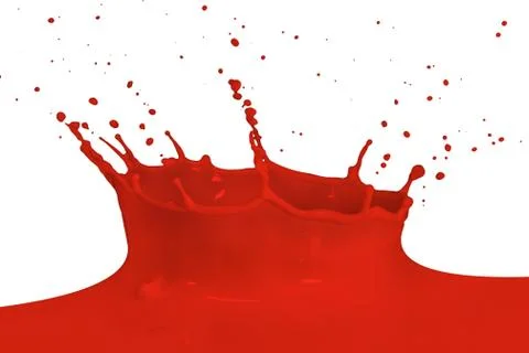 Splashing paint Stock Photos