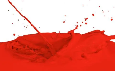 Splashing paint Stock Photos
