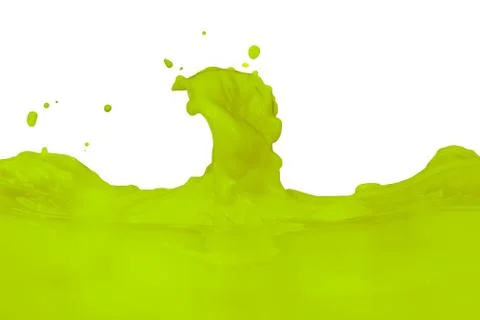 Splashing paint Stock Photos