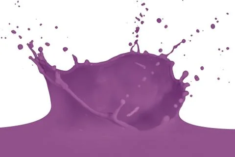 Splashing paint Stock Photos