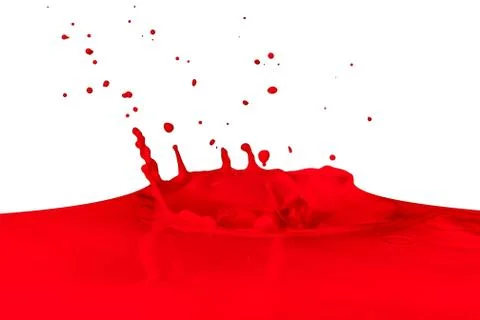 Splashing paint Stock Photos