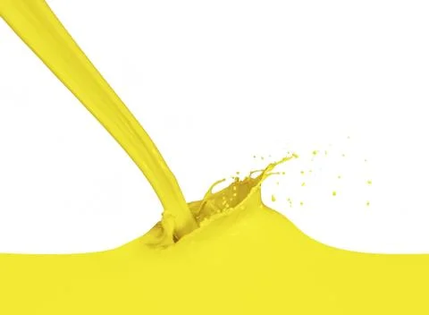 Splashing paint Stock Photos