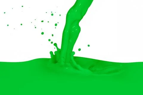 Splashing paint Stock Photos