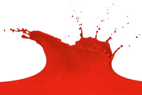 Splashing paint Stock Photos