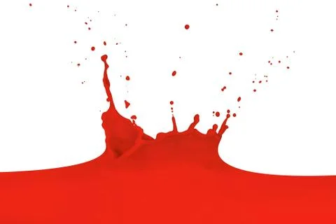 Splashing paint Stock Photos