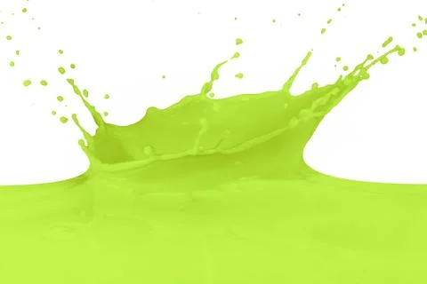 Splashing paint Stock Photos