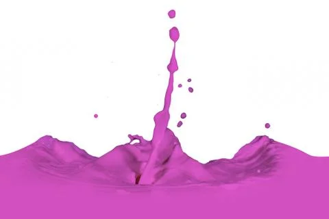 Splashing paint Stock Photos