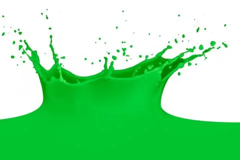 Splashing paint Stock Photos