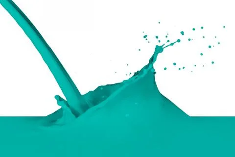 Splashing paint Stock Photos