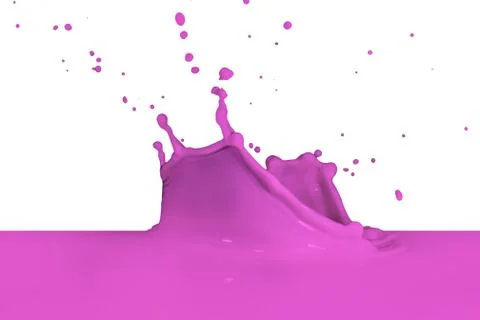 Splashing paint Stock Photos