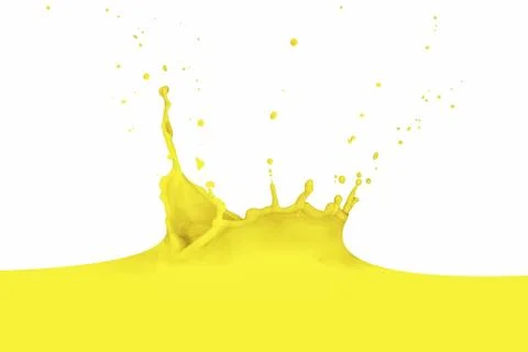 Splashing paint Stock Photos