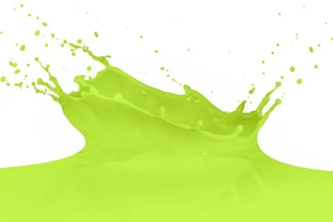 Splashing paint Stock Photos