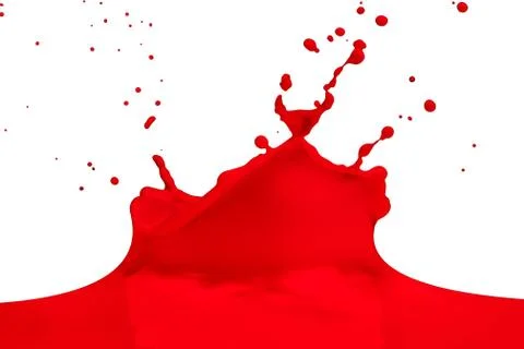 Splashing paint Stock Photos