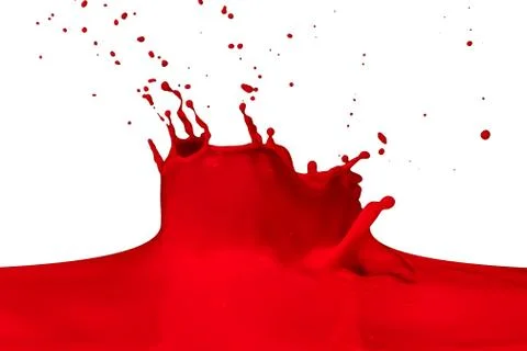 Splashing paint Stock Photos