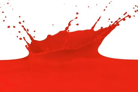 Splashing paint Stock Photos