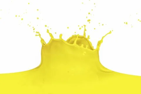 Splashing paint Stock Photos