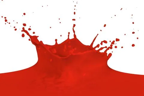 Splashing paint Stock Photos