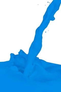Splashing paint Stock Photos