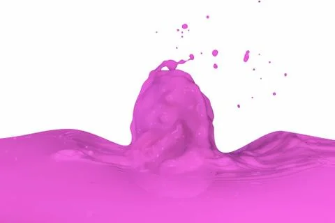 Splashing paint Stock Photos