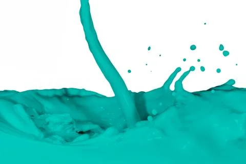 Splashing paint Stock Photos