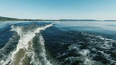 Splashing on the river Stock Footage 138587916